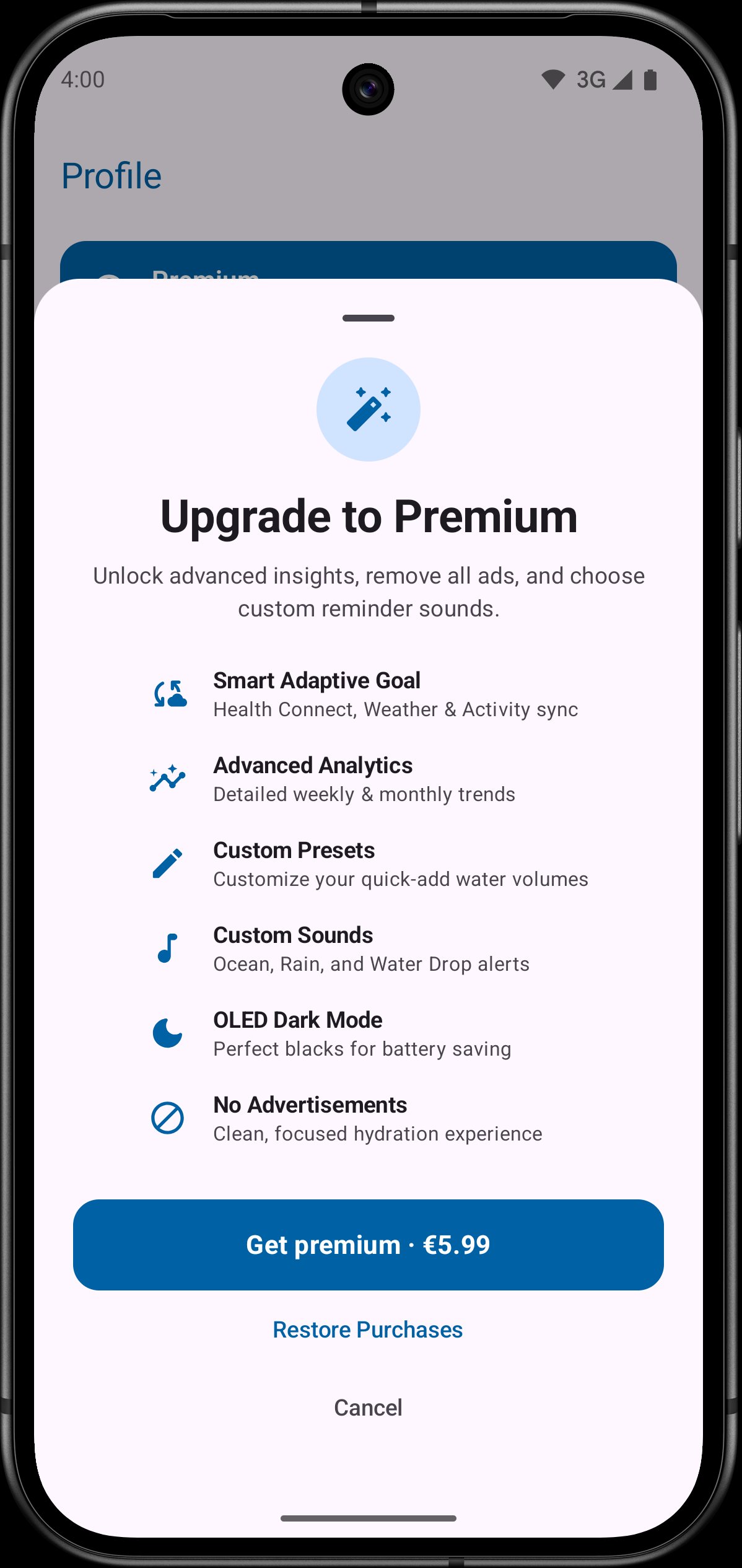 Premium features